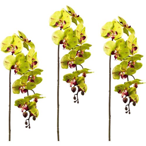 Kunstpflanze CREATIV GREEN, grün, H:98cm, Polyester, Kunststoff, Kunstpflanzen, 3er Set