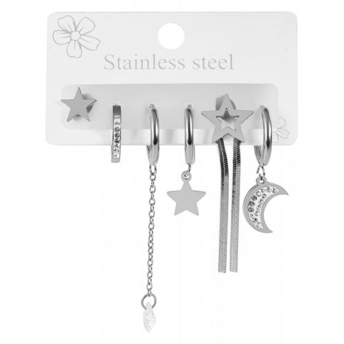 Paar Ohrhänger ADELIA´S, silber, Ohrringe, Damen, Damen, Edelstahl