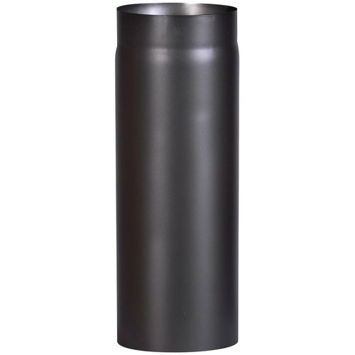 Ofenrohr FIREFIX, schwarz, B:18,4cm H:50cm L:18,4cm, Stahlblech, Rohre, 500 mm lang
