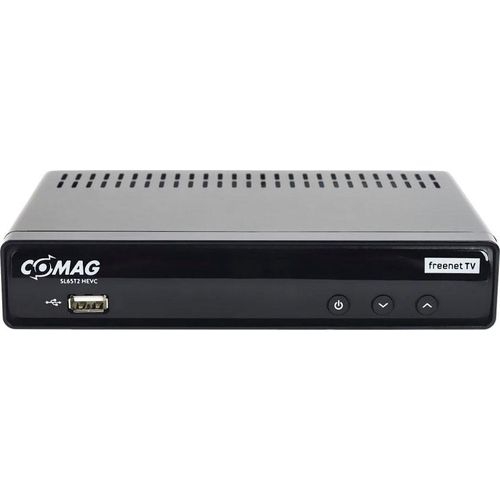 COMAG DVB-T2 Receiver "SL 65 T", schwarz, B:18cm H:3,9cm T:12cm, Receiver