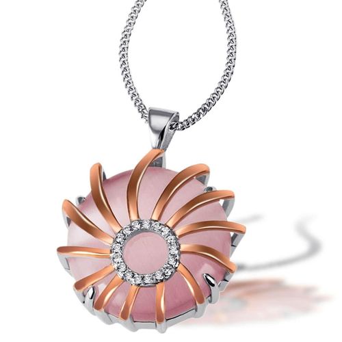 Collier GOLDMAID, gold (bicolour), Halsketten, Damen, Silber 925 (Sterlingsilber)