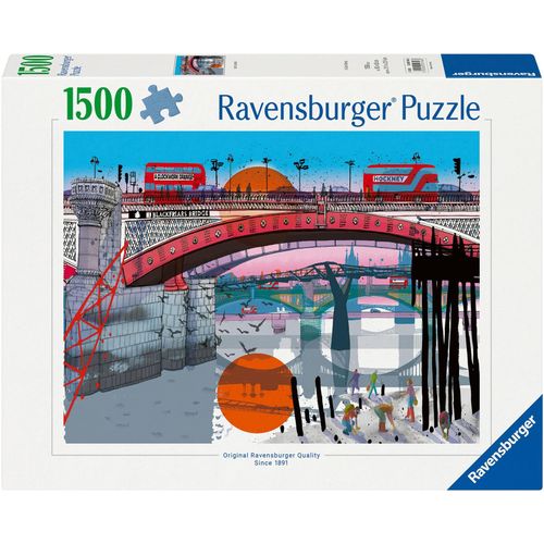 Puzzle RAVENSBURGER "Das ist London", bunt, Puzzles, KinderB:80cm H:60cm, Made in Germany, B:80cm H:60cm