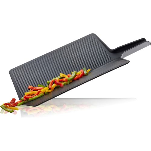 Schneidebrett GEFU "Lavos", schwarz, B:26cm H:2cm L:47cm, Kunststoff, Schneidebretter, faltbar