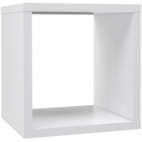 Regalwürfel FORTE, weiß, B:38,2cm H:32,9cm T:32,9cm, Spanplatte, Regale, Regalwürfel, B/H/T 38,2x38,3x32,9 cm, langlebige Beschichtung
