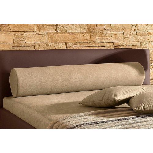 Nackenrolle MAINTAL, braun (cappuccino), L:116cm Ø:23cm, Polyester, Funktionskissen