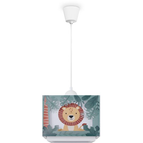PACO HOME Pendelleuchte "GRETA", weiß, H: 24,5cm, Lampen, Kinderlampe