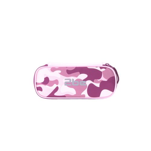 Federmäppchen 2BE, Kinder, pink (rosa, lila), Polyester, Schreibgeräteetuis, mit Organisationsfach