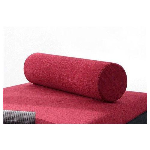 Nackenrolle MAINTAL, rot (bordeaux), L:116cm Ø:23cm, Polyester, Funktionskissen
