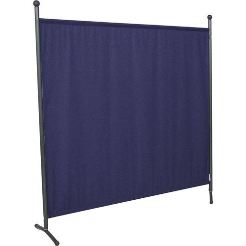 Stellwand, blau, B:178cm H:178cm, Stahl, Kunststoff, ANGERER FREIZEITMÖBEL, Stellwände