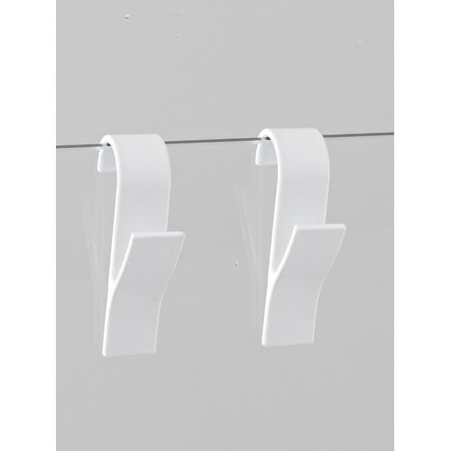 Handtuchhaken HEINE HOME, weiß, B:6.5cm H:2.5cm L:10cm, Kunstfaser, Haken
