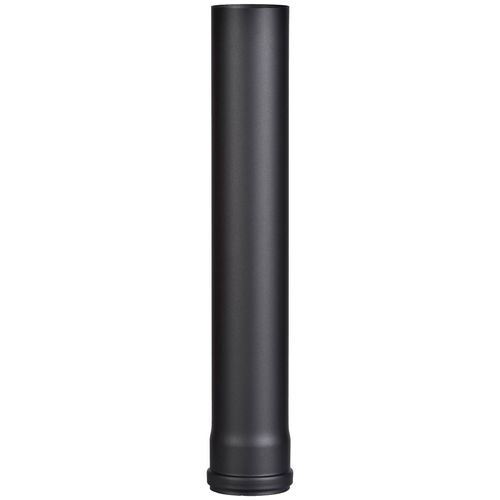 Ofenrohr FIREFIX, schwarz, B:11cm H:50cm L:11cm, Stahlblech, Rohre, 500 mm lang
