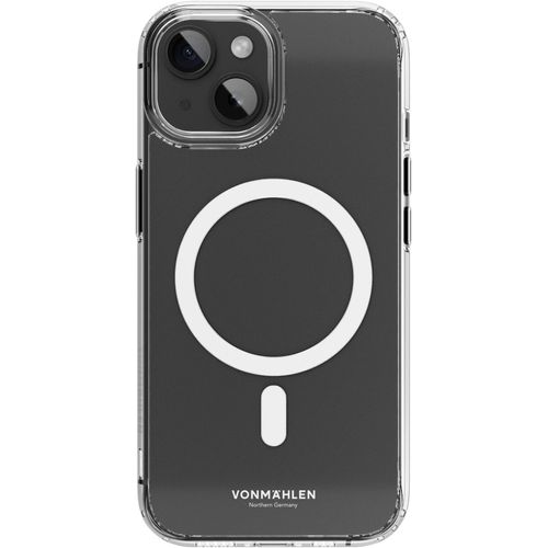 VONMÄHLEN Smartphone-Hülle "iPhone 15, Transparent Case - Schutzhülle,transparent", transparent, B:11cm H:20cm T:2cm, Hüllen
