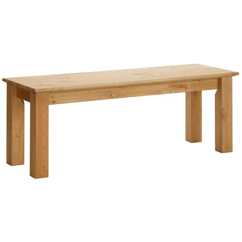 Sitzbank HOME AFFAIRE, beige (gelaugt, geölt), B:120cm, Sitzbänke, Breite 120 cm, aus massiver, FSC-zertifizierter Kiefer