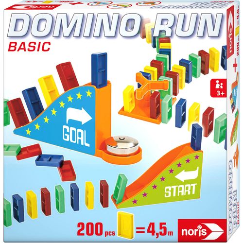 Spiel NORIS "Domino Run Basic", bunt, Spiele, Kinder