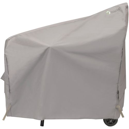 Grill-Schutzhülle TEPRO, grau, B:114cm H:109,2cm L:66,4cm, Polyester, Planen, BxLxH: 114x66x109 cm, für Smoker klein