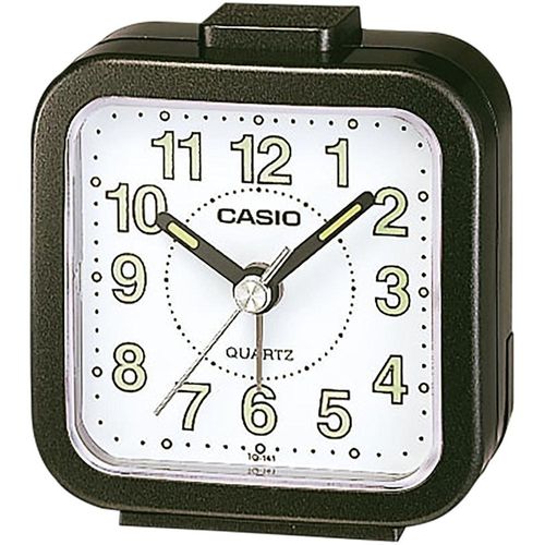 Quarzwecker CASIO, schwarz, Wecker, Wecker, Reisewecker, Leuchtzeiger, Geschenkidee, Schlafzimmer