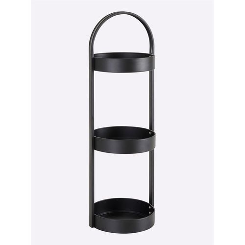 Badaccessoire-Set HEINE HOME, schwarz, Stahl, Badaccessoires-Sets