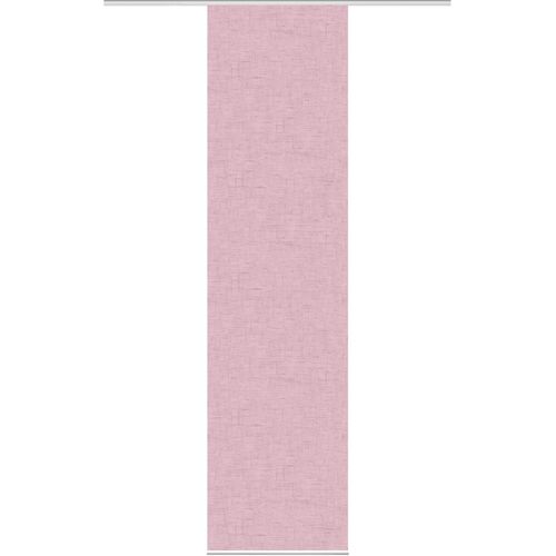 Schiebegardine HEINE HOME, rosa (rose), B:60cm H:245cm, Polyester, Gardinen