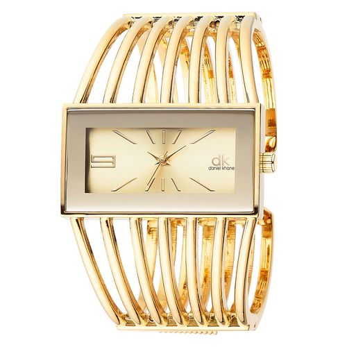 Quarzuhr, gold (goldfarben), Armbanduhren, Damen, Quarzuhr