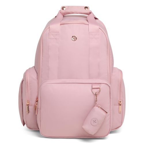 Wickeltasche HUGGIES BABYWEAR, Baby, rosa (bridal rose), Canvas, Nylon, Taschen, inklusive Wickelunterlage, ohne abgebildete Accessories