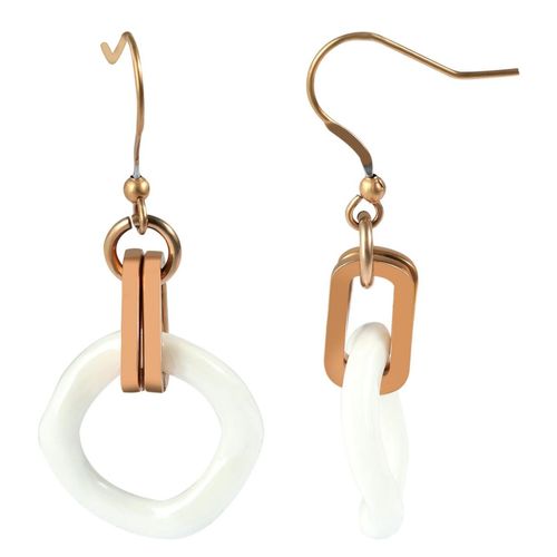 Paar Ohrhänger ADELIA´S, gold, Ohrringe, Damen, Damen, Edelstahl