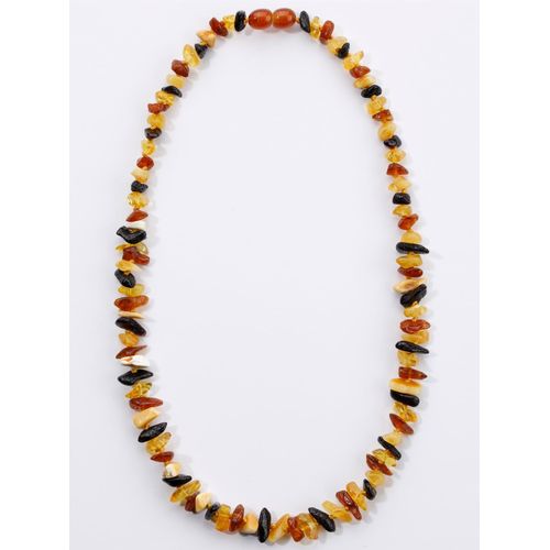 Armband LADY, braun (bernstein, bernstein), Armbänder, Damen, Glas