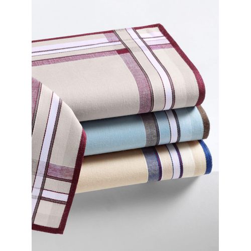 Taschentuch, Damen, Gr. 8-Stück-Packung, 8 tlg., bunt (farbig, sortiert), Baumwolle, gemustert, Modetücher