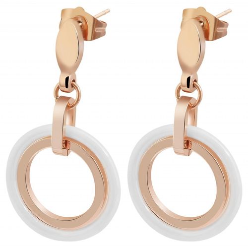 Paar Ohrhänger ADELIA´S, gold, Ohrringe, Damen, Damen, Edelstahl