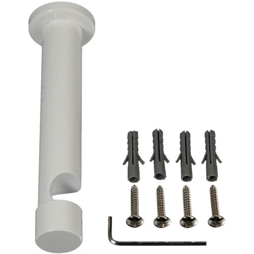Träger LIEDECO, weiß, Ø:2cm, Gardinenstangenhalterungen, für Gardinenstangen Ø 20 mm