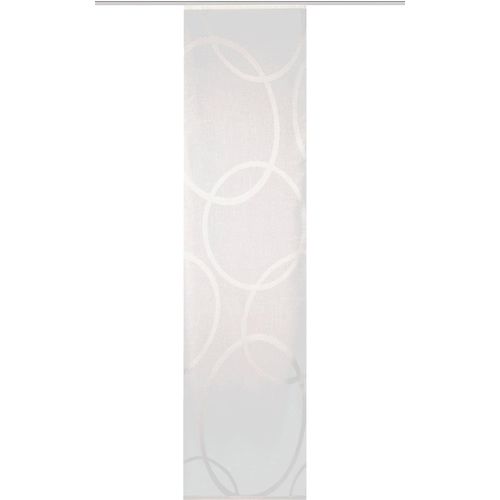 Schiebegardine HEINE HOME, weiß (wollweiß), B:60cm H:245cm, Polyester, Gardinen