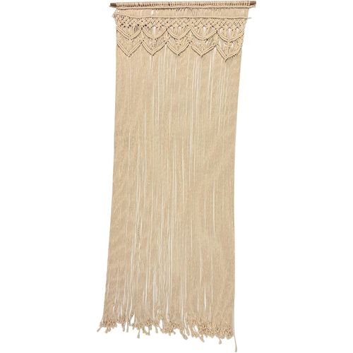 Türvorhang, beige (natur), B:90cm H:200cm, Baumwolle, Gardinen