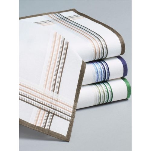 Taschentuch, Damen, Gr. 8-Stück-Packung, bunt (farbig, sortiert), Baumwolle, gemustert, Modetücher