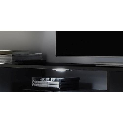 LED Unterbauleuchte TRENDTEAM, weiß (kaltweiß), B:55cm H:0,5cm L:55cm, Lampen, Möbel Unterbauleuchte, LED Unterbauspots mit kalt-weißem Licht - Mit Fußschalter