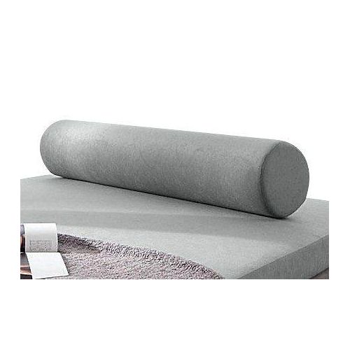 Nackenrolle MAINTAL, grau (kieselgrau), L:116cm Ø:23cm, Polyester, Funktionskissen