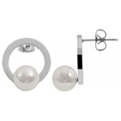 Paar Ohrhänger ADELIA´S, silber, Ohrringe, Damen, Damen, Edelstahl