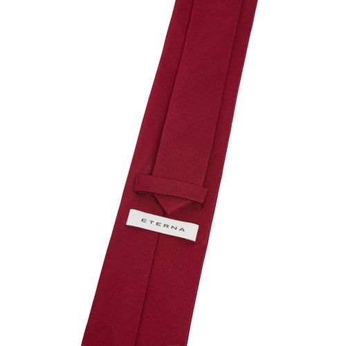 Krawatte ETERNA, Herren, Gr. One Size, rot (paprika), Seide, klassisch, Krawatten