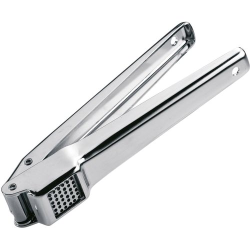 Knoblauchschneider GEFU, silber (silberfarben), B:2,7cm L:16,4cm, Edelstahl, Küchenpressen
