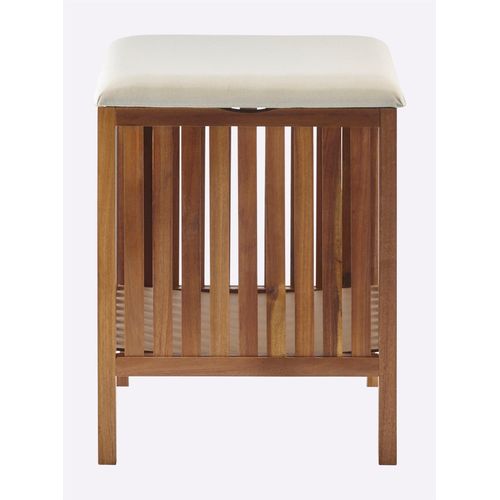 Hocker HEINE HOME, braun, B:39cm H:52cm T:39cm, Hocker