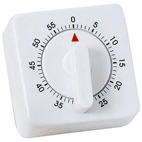 Kurzzeitmesser ATLANTA, weiß, Wecker, Eieruhr, Küchentimer, Küchenaccessoire, bis 59 Minuten einstellbar