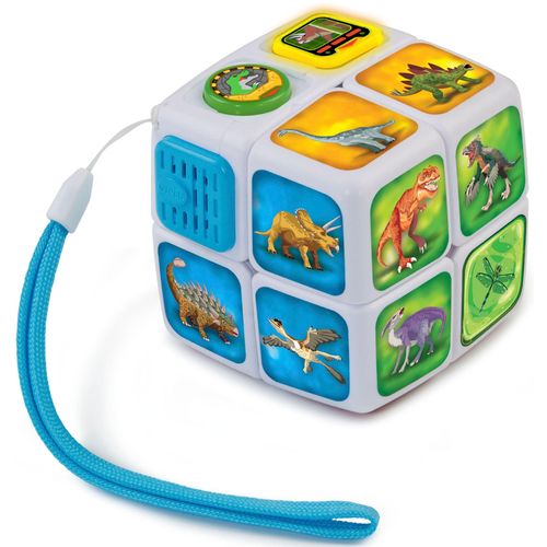 Lernspielzeug VTECH "Twist & Learn, Dino-Würfel", bunt, Lernspielzeug, KinderB:16cm L:16cm, Kunststoff, mit Licht- und Soundeffekt, B:16cm L:16cm