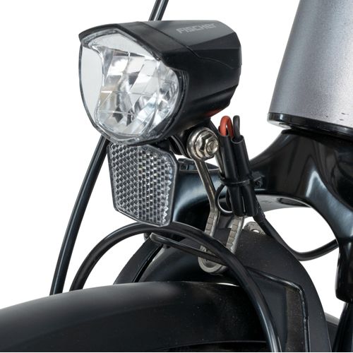 Fahrrad-Frontlicht FISCHER FAHRRAD, schwarz, Fahrradbeleuchtung