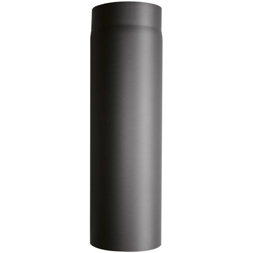 Ofenrohr JUSTUS, grau, L:50cm, Stahlblech, Rohre, für Kaminöfen