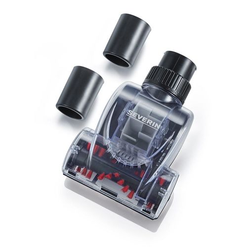 SEVERIN Mini-Turbobürste "TB7215", rot (schwarz, transparent, rot), Staubsaugerdüsen