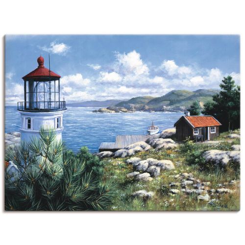 Wandbild ARTLAND, grün (farbe bild(er): grün), B:80cm H:60cm T:1,8cm, Canvas, Leinwand, Bilder, als Leinwandbild, Poster in verschied. Größen