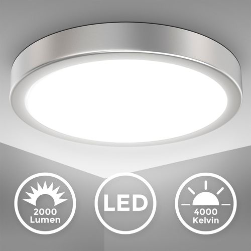 B.K.LICHT LED Deckenleuchte 