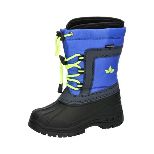 Winterboots LICO "Winterboot Willi", Kinder, Gr. 35, blau, Synthetik, Schuhe Winterboots