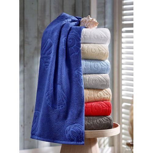 Handtuch WÄSCHEPUR Gr. 2, blau (royalblau), B:70cm L:140cm, 100% Baumwolle, Handtücher (Packung)