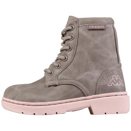 Stiefel KAPPA, Gr. 35, bunt (grau, rosé), Synthetik, sportlich, Schuhe, - in kinderfußgerechter Passform