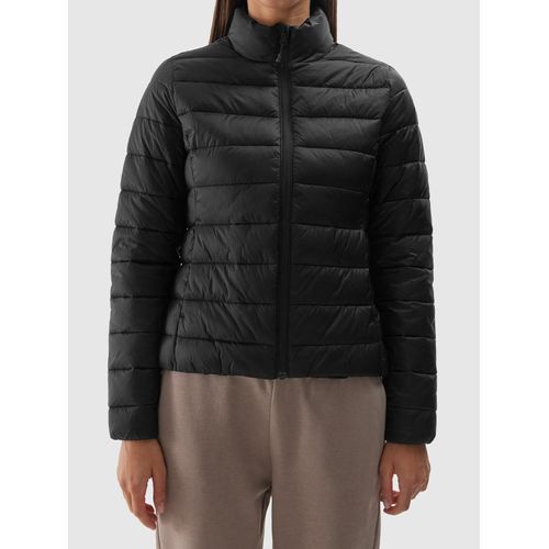 Steppjacke 4F, Damen, Gr. XXL (46/48), schwarz (deep schwarz), Web, Obermaterial: 100% Polyamid. Futter: 100% Polyamid. Wattierung: 100% Polyester, unifarben, sportlich, regular fit, Langarm, Jacken