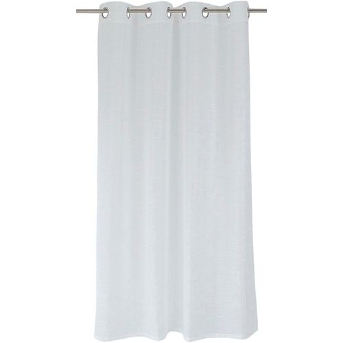 Gardine HEINE HOME Gr. 2, weiß (sanftes weiß), B:140cm H:175cm, Polyester, Gardinen
